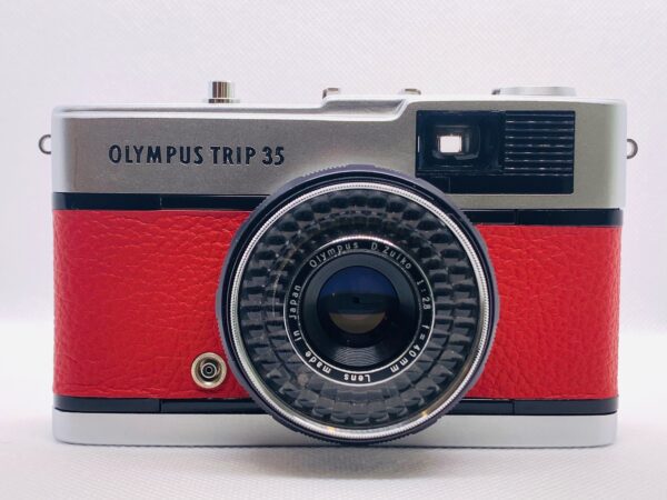 Vintage Olympus Trip 35 for sale in Retro Red