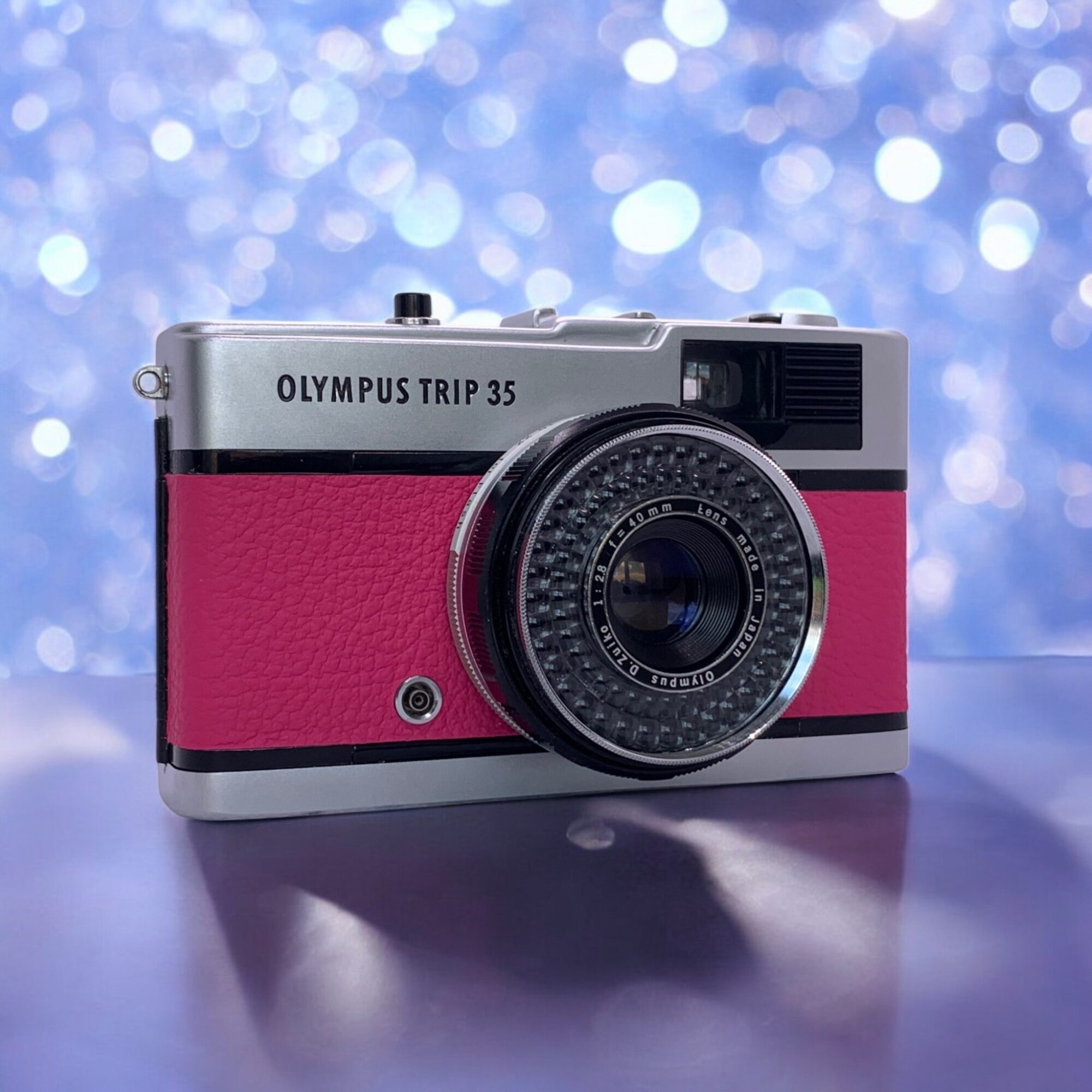 Olympus Trip 35 Pink & Gold 507 - Have A Nice Trip