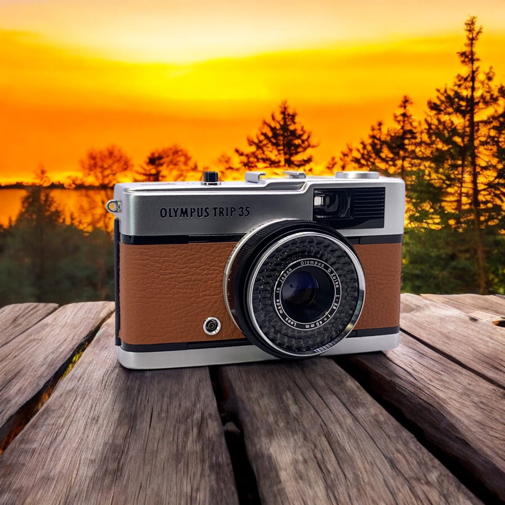 Olympus Trip 35 Burnt Orange 616 - Have A Nice Trip