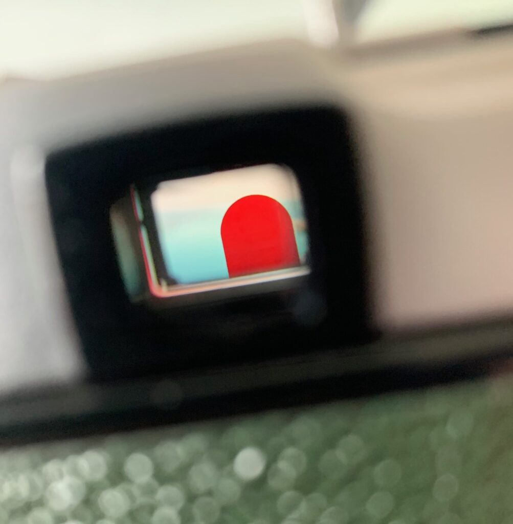 Olympus Trip 35 Red Flag Help