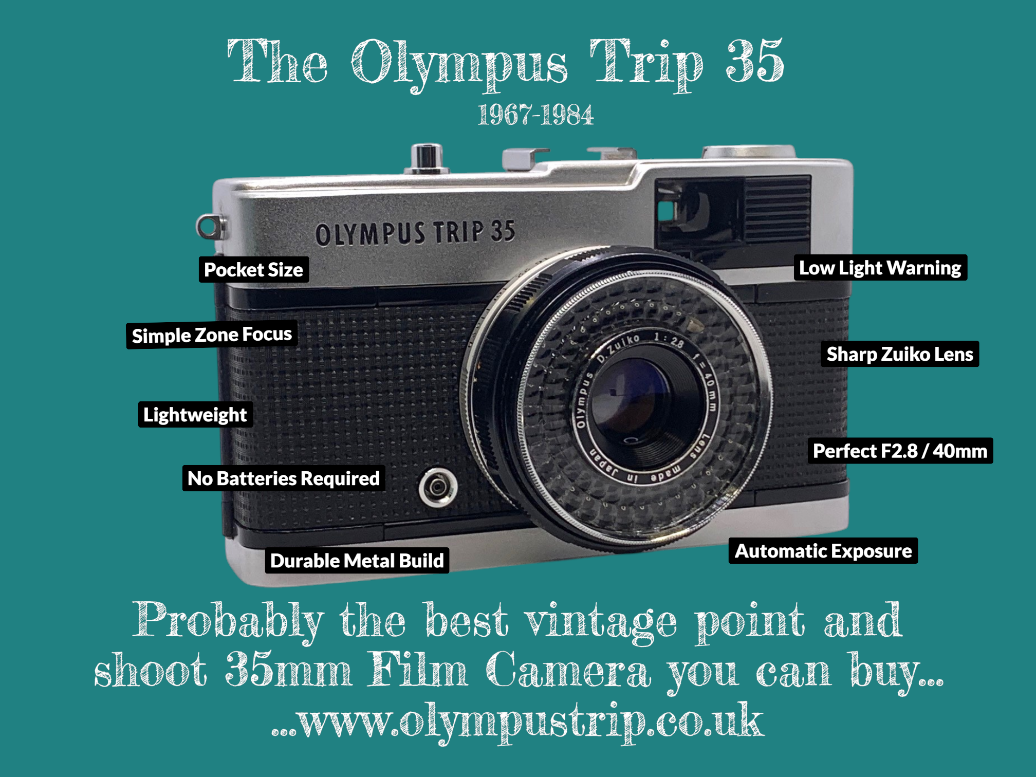 Olympus Trip 35 Features