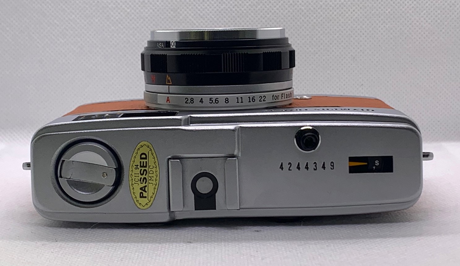 Olympus Trip 35 Burnt Orange 349 - Image 9