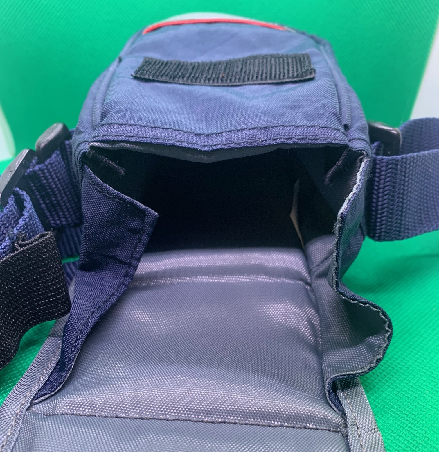 Retro Vintage Cobra Camera Bag - Blue and Grey - Image 3