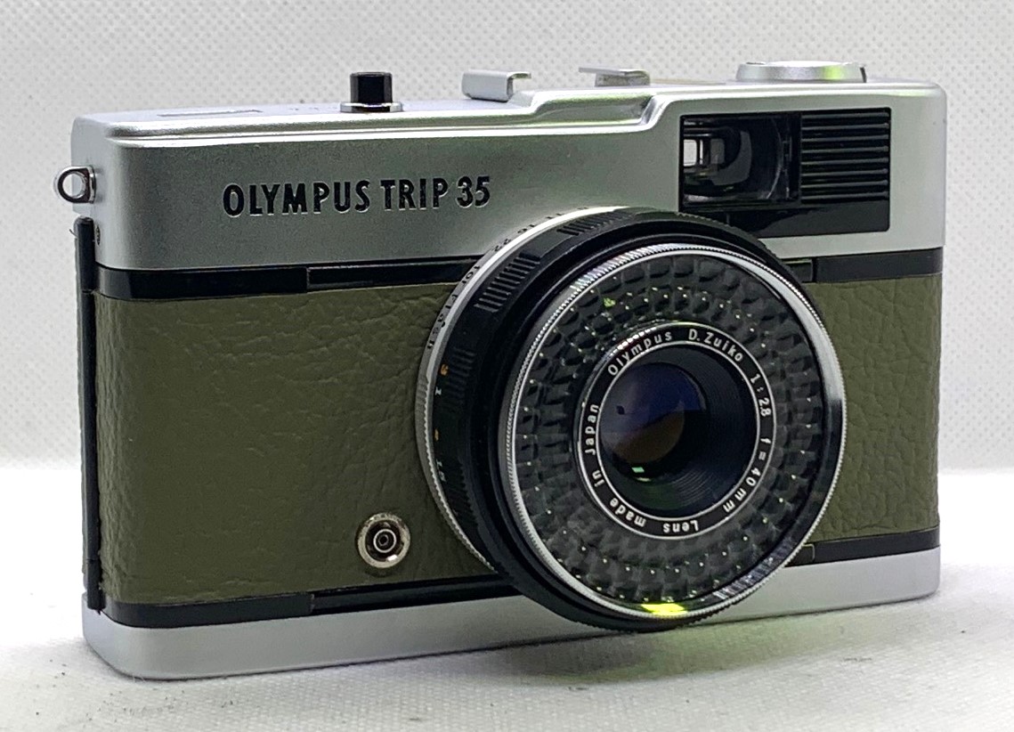 Olympus Trip 35 Orchard Olive 668 - Image 4