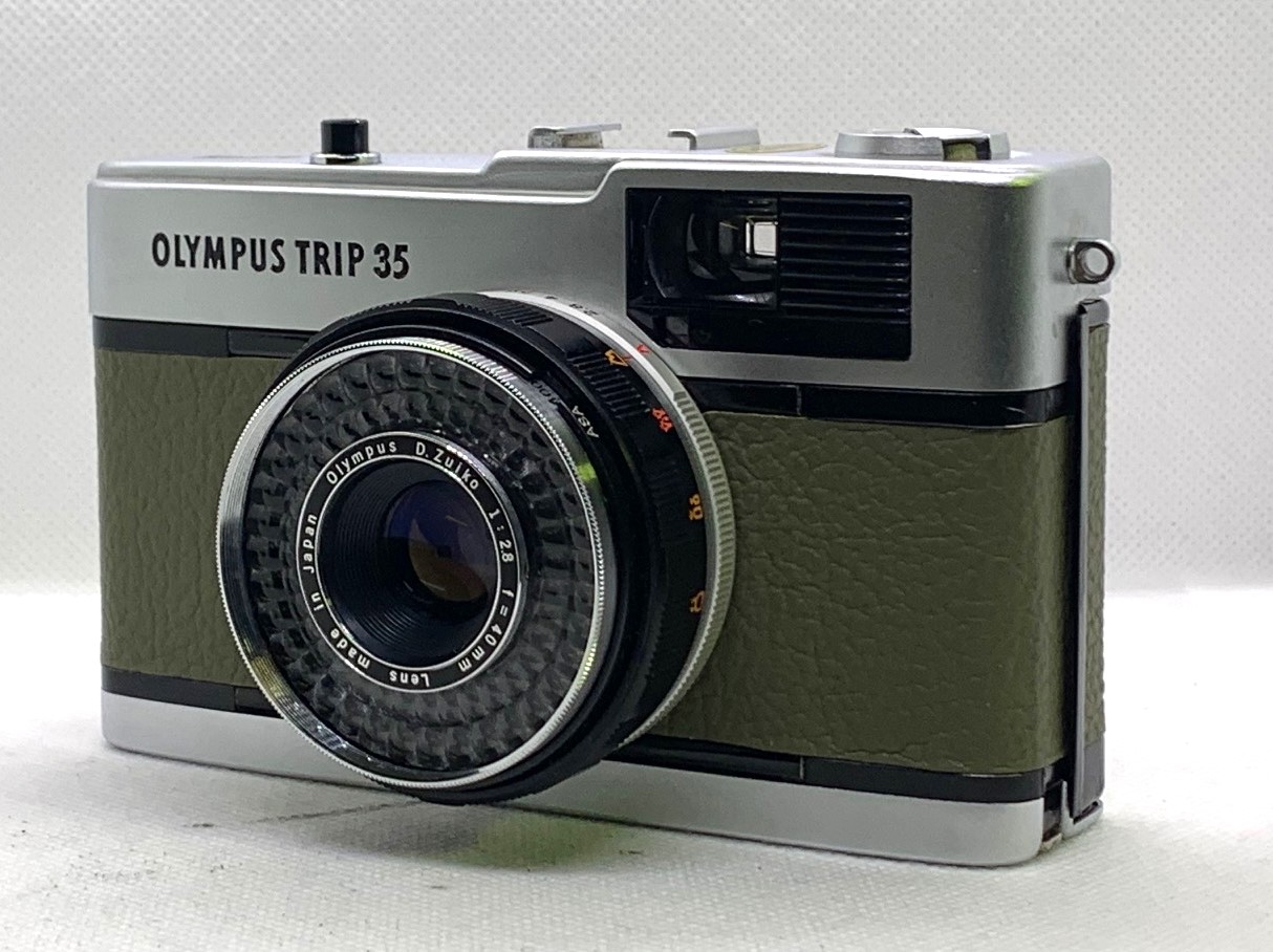 Olympus Trip 35 Orchard Olive 668 - Image 5